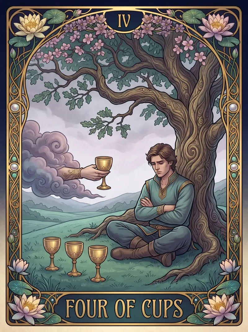 Four of Cups