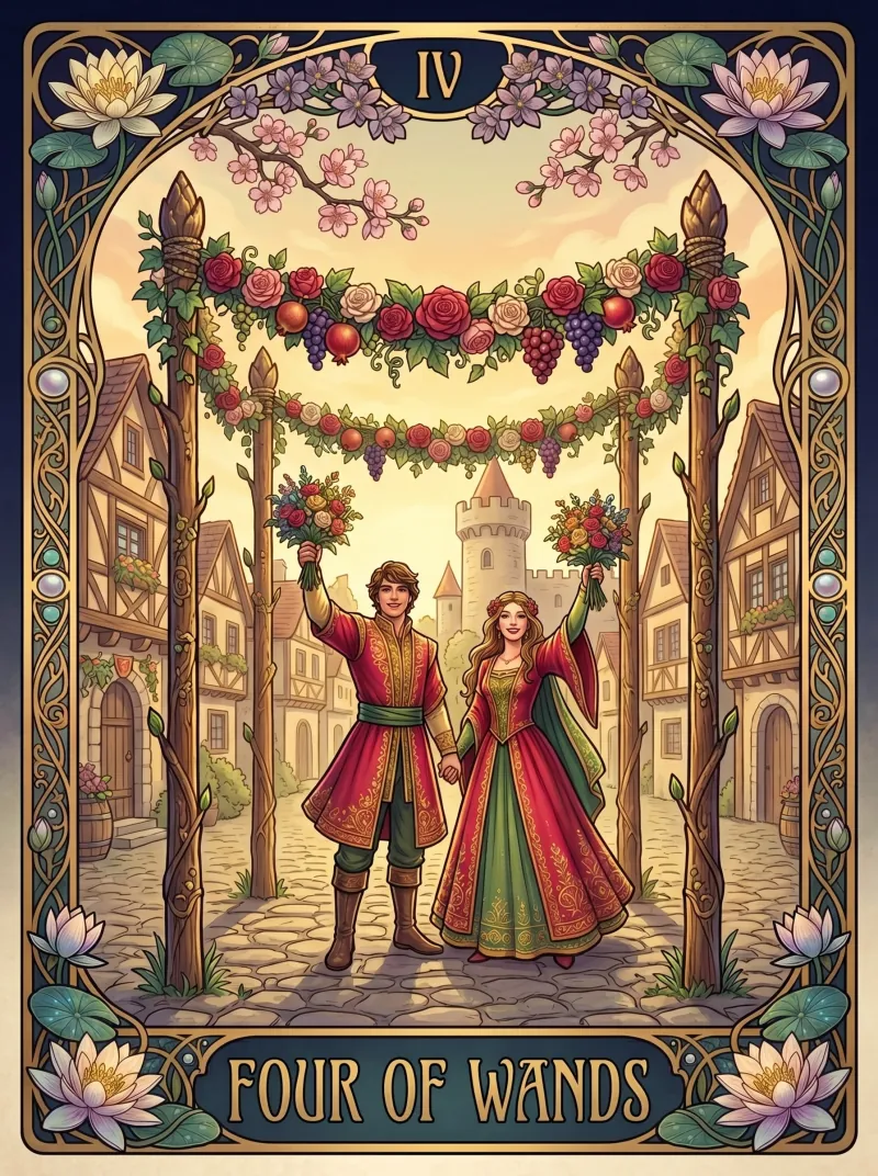 Four of Wands