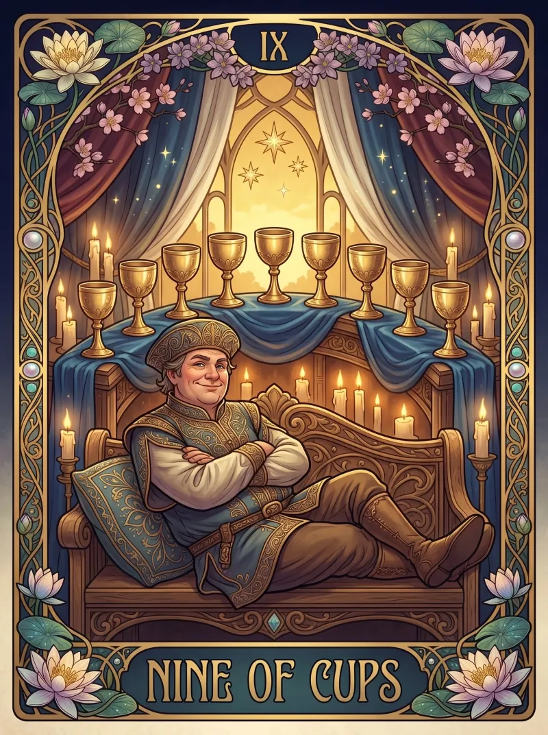 Nine of Cups