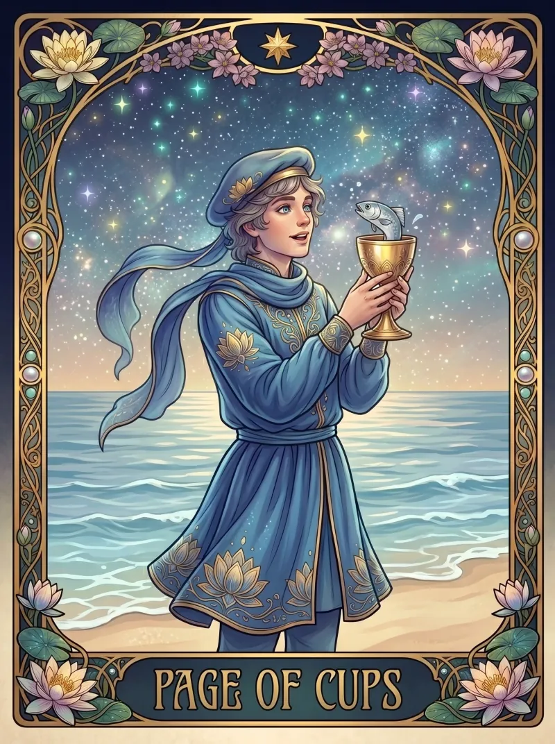 Page of Cups