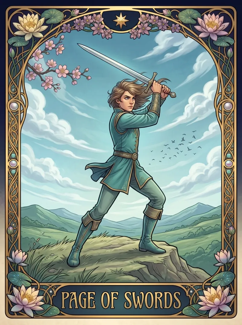 Page of Swords