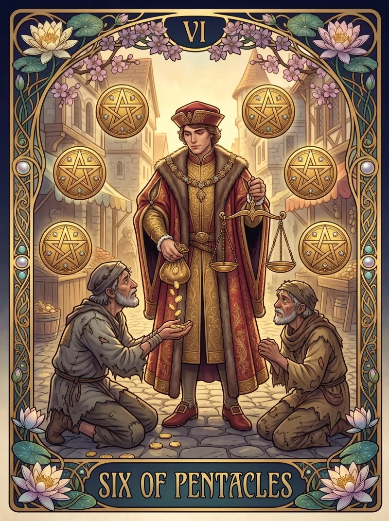 Six of Pentacles
