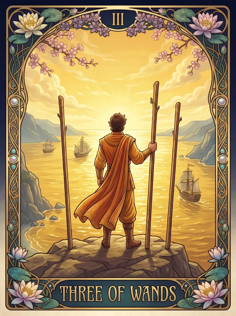 Three of Wands