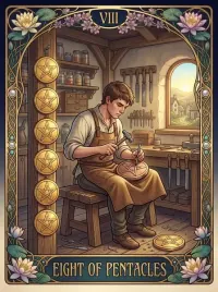 Eight of Pentacles