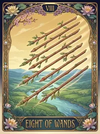 Eight of Wands