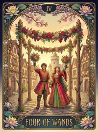 Four of Wands