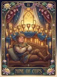 Nine of Cups