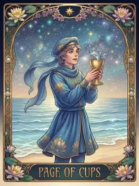 Page of Cups
