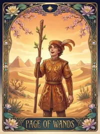 Page of Wands