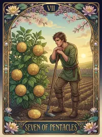 Seven of Pentacles
