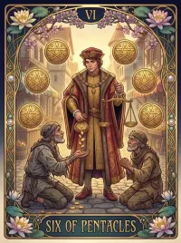 Six of Pentacles