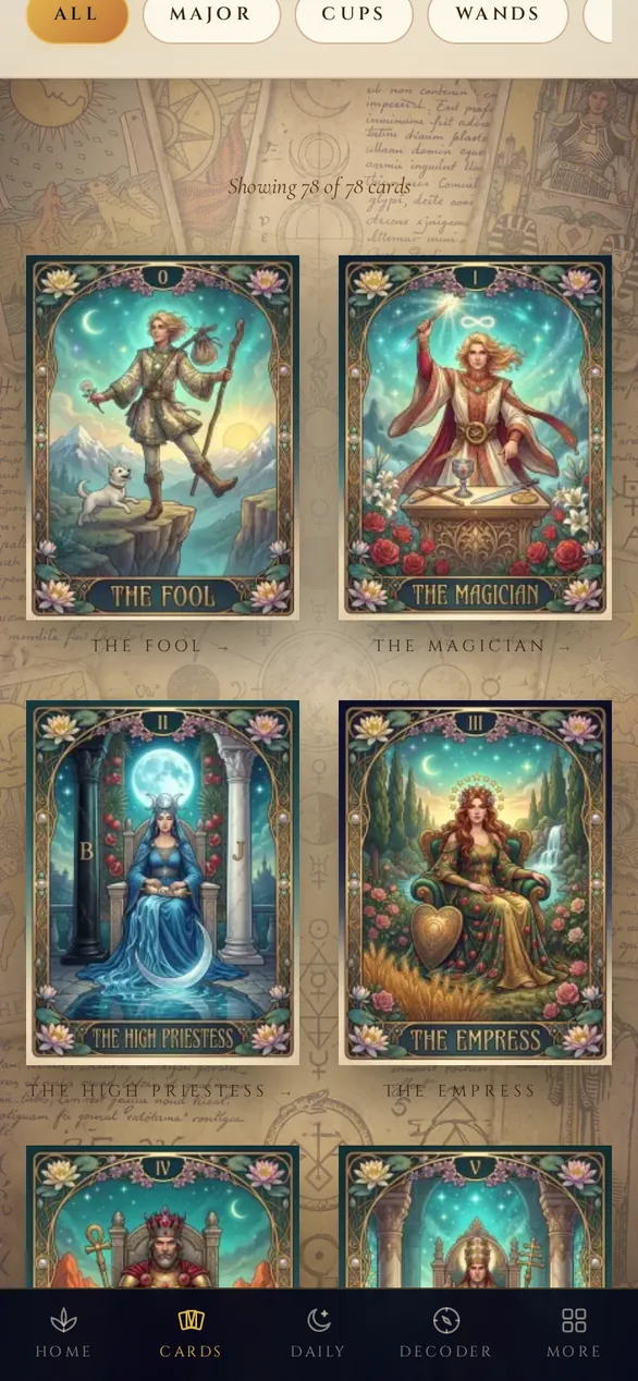 Card library
