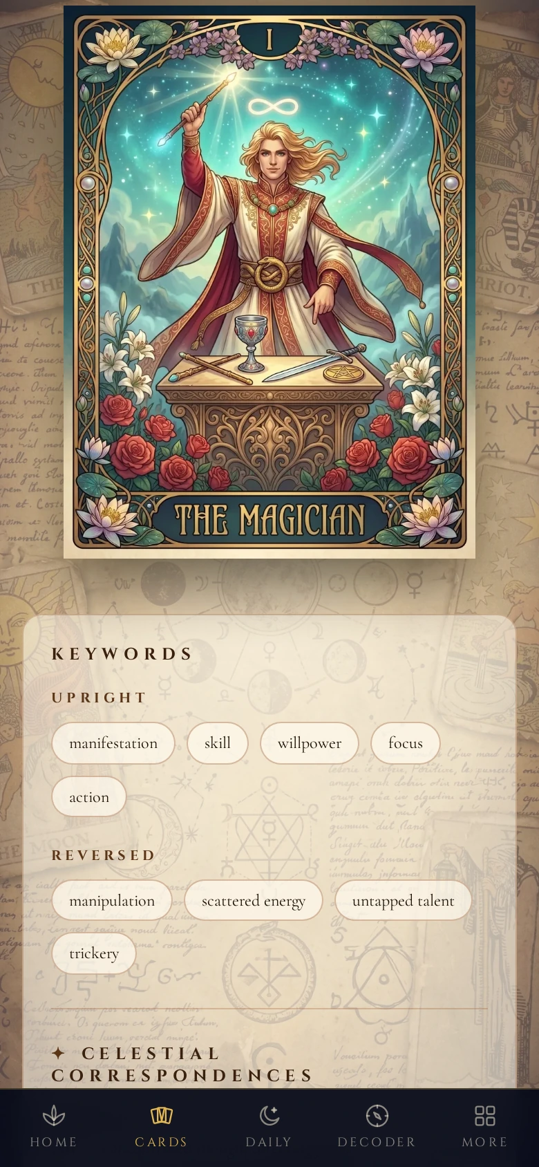 Card library