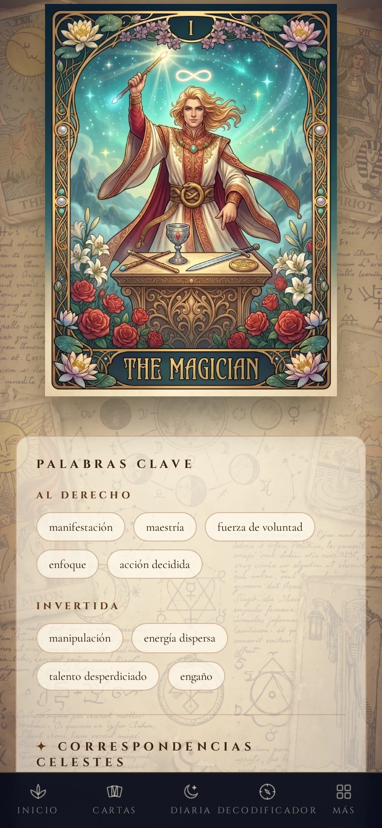 Biblioteca de cartas